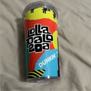 Lollapalooza 2024 Dunkin’ Donuts cup 29 years in Chicago Valentine’s Day gift